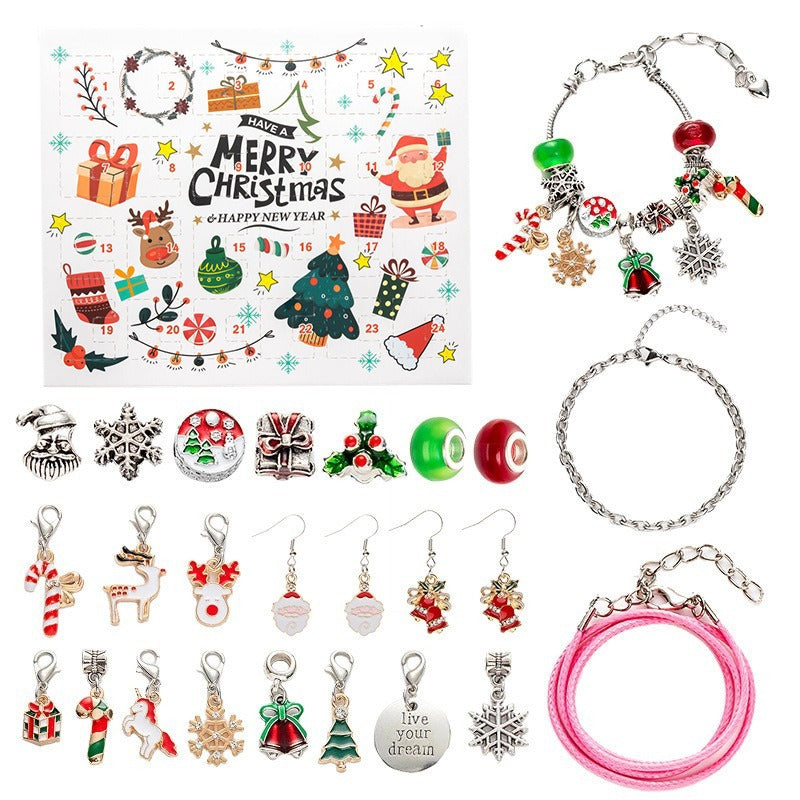 Advent Countdown Surprise Blind Box 🎁DIY Creative Jewelry Christmas Gifts