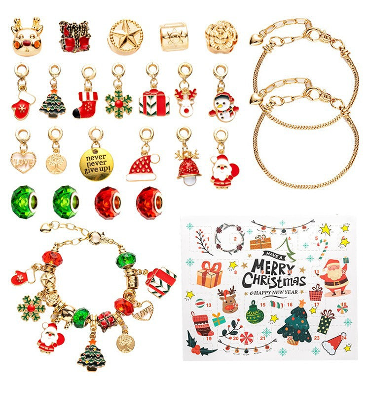 Advent Countdown Surprise Blind Box 🎁DIY Creative Jewelry Christmas Gifts
