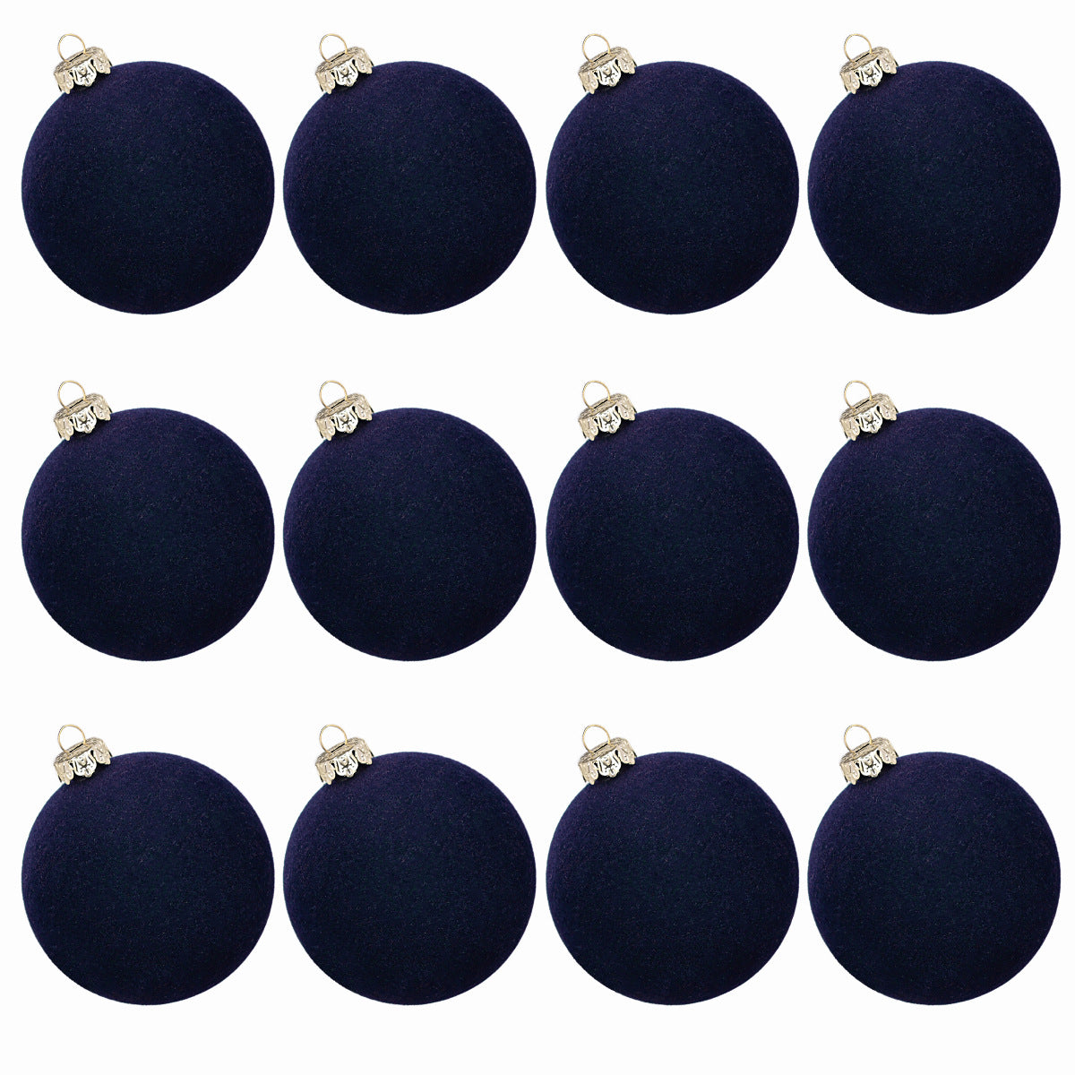 Pure color implants Christmas ball Christmas tree ornaments