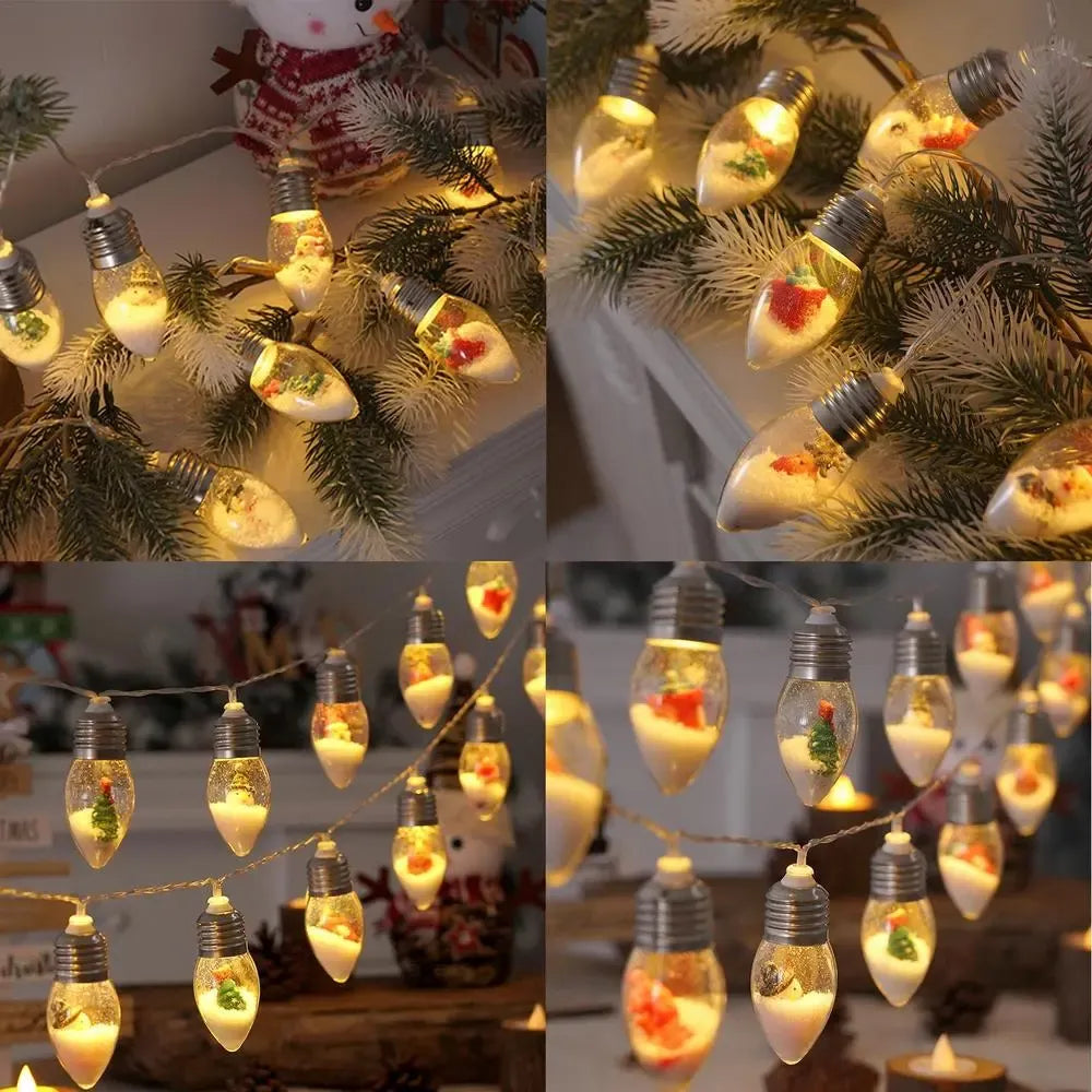 🎄Christmas atmosphere string lights ✨