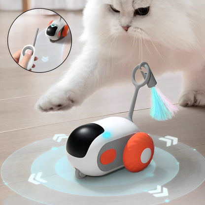 Cat-entertaining tool🚗Smart & remote control electric sports car