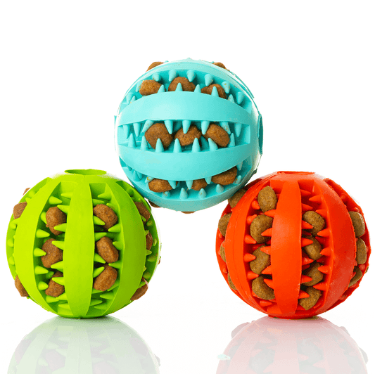 Pet Teething Rubber Food Ball